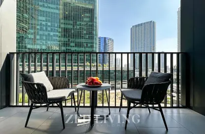 Apartment - Studio - 1 Bathroom for rent in Ahad Residences - Business Bay - Dubai