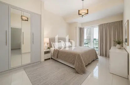 Apartment - 1 Bedroom - 2 Bathrooms for rent in Damac Heights - Dubai Marina - Dubai