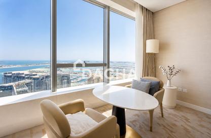 Apartment - Studio - 1 Bathroom for rent in The Palm Tower - Palm Jumeirah - Dubai