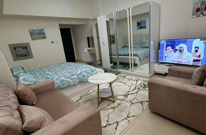 Apartment - Studio - 1 Bathroom for rent in Jasmine Towers - Garden City - Ajman