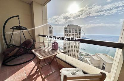 Apartment - 2 Bedrooms - 3 Bathrooms for rent in Bahar 1 - Bahar - Jumeirah Beach Residence - Dubai