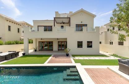 Villa - 5 Bedrooms - 6 Bathrooms for sale in Lime Tree Valley - Jumeirah Golf Estates - Dubai