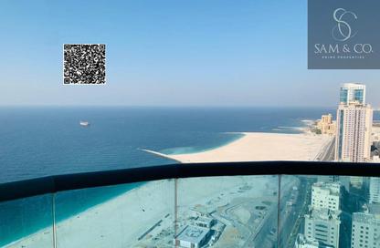 Apartment - 2 Bedrooms - 3 Bathrooms for sale in Ajman Corniche Residences - Ajman Corniche Road - Ajman