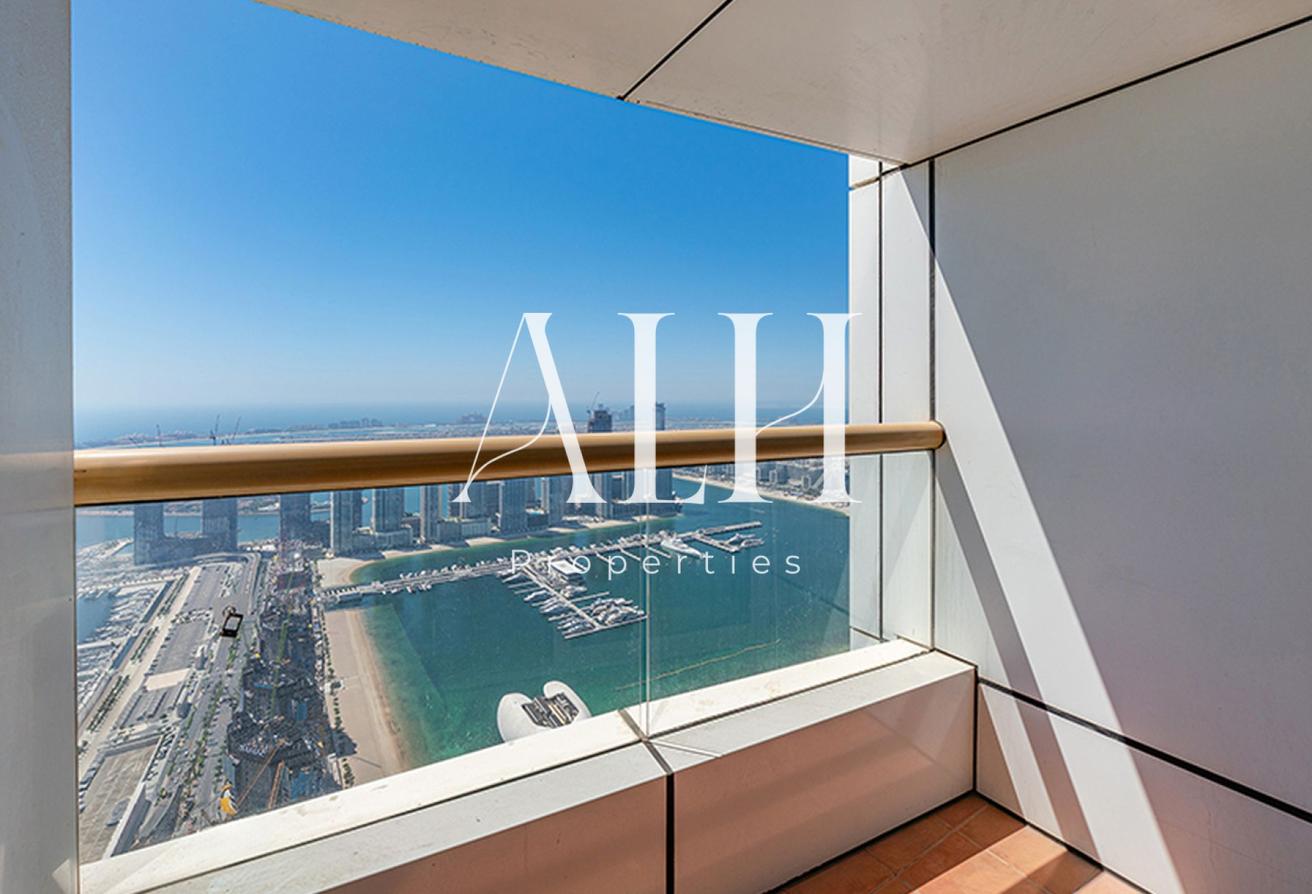 Full Sea View | High Floor | 3BR + Maid