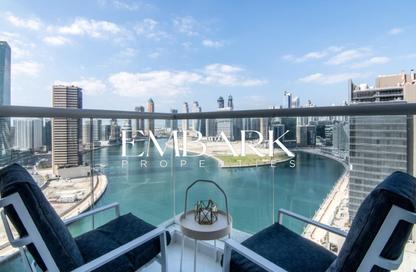 Apartment - Studio - 1 Bathroom for sale in Damac Maison Prive A - Damac Maison Prive - Business Bay - Dubai