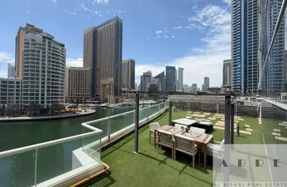 شقة - 2 غرف نوم - 4 حمامات للايجار في برج كنتننتال - دبي مارينا - دبي