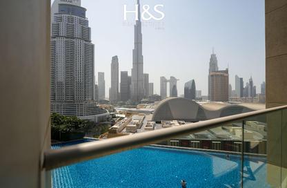 Apartment - 1 - 2 for rent in The Address Residence Fountain Views 2 - The Address Residence Fountain Views - Downtown Dubai - Dubai