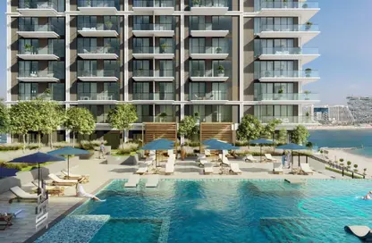 شقة - غرفة نوم - 2 حمامات للبيع في قصر الشاطئ - إعمار بيتشفرونت - دبي هاربور - دبي