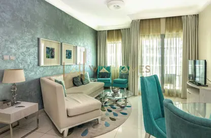 Apartment - 1 Bedroom - 2 Bathrooms for rent in DAMAC Maison Dubai Mall Street (The Signature) - Burj Khalifa Area - Downtown Dubai - Dubai