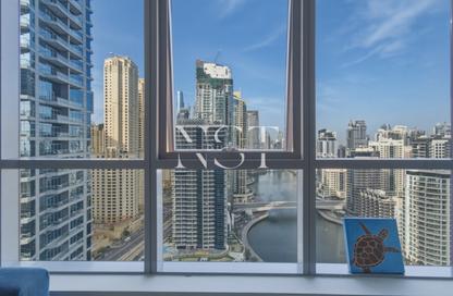 شقة - غرفة نوم - 2 حمامات للايجار في برج باي سنترال الأوسط - باي سنترال - دبي مارينا - دبي شقة - غرفة نوم - 2 حمامات للايجار في برج باي سنترال الأوسط - باي سنترال - دبي مارينا - دبي