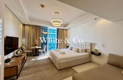 Apartment - Studio - 1 Bathroom for rent in Waves Tower - Business Bay - Dubai