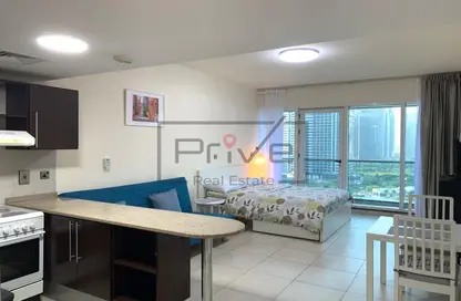Apartment - Studio - 1 Bathroom for rent in Dubai Arch - JLT Cluster G - Jumeirah Lake Towers - Dubai