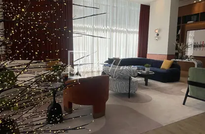 شقة - غرفة نوم - 2 حمامات للايجار في أفيني تريبيوت بورتفوليو ريزيدنسز - الجداف - دبي