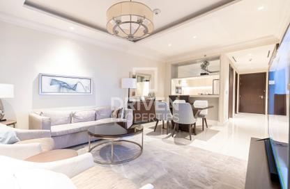 Apartment - 1 - 2 for rent in The Address Residence Fountain Views 1 - The Address Residence Fountain Views - Downtown Dubai - Dubai