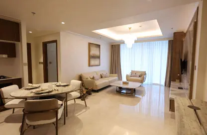 Apartment - 2 Bedrooms - 3 Bathrooms for rent in Grand Bleu Tower 1 - EMAAR Beachfront - Dubai Harbour - Dubai