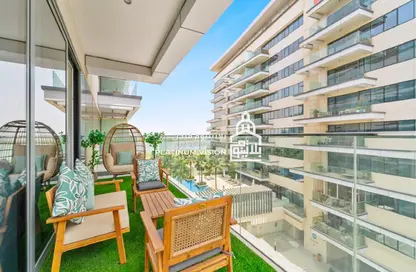 Apartment - Studio - 1 Bathroom for rent in Mayan 5 - Mayan - Yas Island - Abu Dhabi