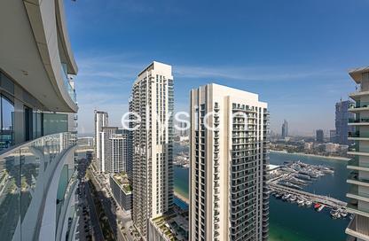 Apartment - 1 Bedroom - 1 Bathroom for sale in Beach Vista Tower 1 - Beach Vista - Emaar Beachfront - Dubai Harbour - Dubai