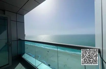 Apartment - 2 Bedrooms - 2 Bathrooms for rent in Ajman Corniche Residences - Ajman Corniche Road - Ajman