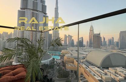 Apartment - 3 Bedrooms - 3 Bathrooms for rent in Boulevard Point - Downtown Dubai - Dubai