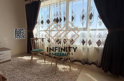 Apartment - 1 Bedroom - 2 Bathrooms for rent in Orient Tower 1 - Orient Towers - Al Bustan - Ajman Apartment - 1 Bedroom - 2 Bathrooms for rent in Orient Tower 1 - Orient Towers - Al Bustan - Ajman