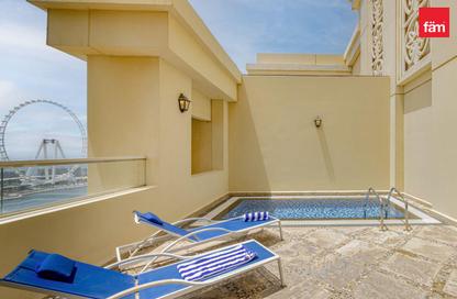 Hotel  and  Hotel Apartment - 4 Bedrooms - 6 Bathrooms for rent in Roda Amwaj Suites - Amwaj - Jumeirah Beach Residence - Dubai
