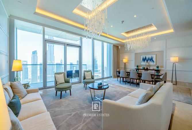 4-bed penthouse in Address Fountain Views Hotel · Burj Khalifa view — photo 2