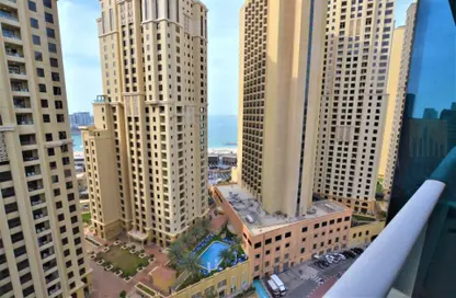 Apartment - 1 Bedroom - 2 Bathrooms for rent in Shemara Tower - Marina Promenade - Dubai Marina - Dubai