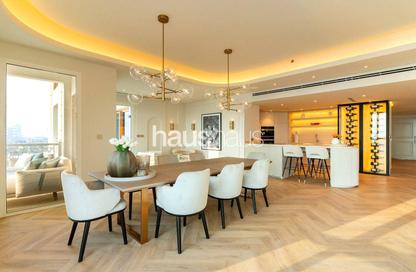 Apartment - 3 Bedrooms - 4 Bathrooms for rent in Marina Residences 2 - Marina Residences - Palm Jumeirah - Dubai