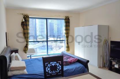 Apartment - Studio - 1 Bathroom for rent in Jumeirah Bay X1 - Jumeirah Bay Towers - JLT Cluster X - Jumeirah Lake Towers - Dubai