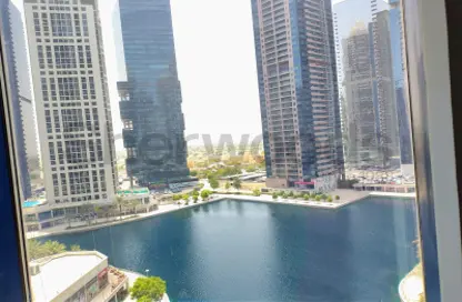 شقة - 1 حمام للايجار في خور الجميرا 1 - (JLT) مجمع X - أبراج بحيرات الجميرا - دبي