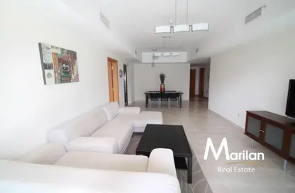 Apartment - 1 Bedroom - 2 Bathrooms for rent in The Waves Tower B - The Waves - Dubai Marina - Dubai