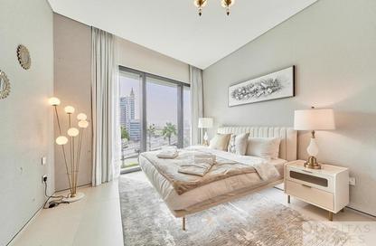 Apartment - 1 - 2 for rent in Jumeirah Gate Tower 1 - The Address Jumeirah Resort and Spa - Jumeirah Beach Residence - Dubai