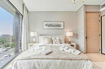 Apartment - 1 - 2 for rent in Jumeirah Gate Tower 1 - The Address Jumeirah Resort and Spa - Jumeirah Beach Residence - Dubai