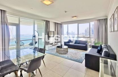 Apartment - 2 Bedrooms - 3 Bathrooms for rent in Al Bateen Residences - Jumeirah Beach Residence - Dubai