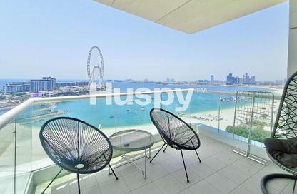 Apartment - 2 Bedrooms - 3 Bathrooms for rent in Al Bateen Residences - Jumeirah Beach Residence - Dubai
