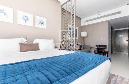 Apartment - Studio - 1 for rent in Damac Maison Prive B - Damac Maison Prive - Business Bay - Dubai