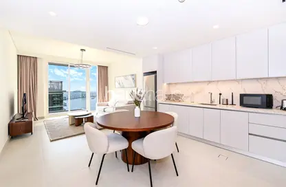 شقة - غرفة نوم - 1 حمام للايجار في برج بيتش مانشن 1 - قصر الشاطئ - إعمار بيتشفرونت - دبي هاربور - دبي