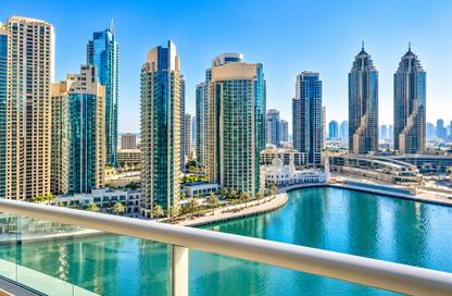 Apartment - 1 - 2 for rent in Marina View Tower B - Marina View - Dubai Marina - Dubai