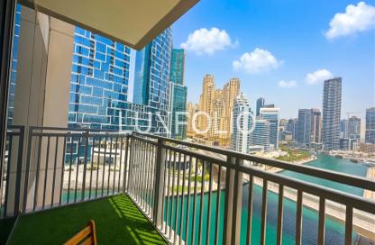 شقة - غرفة نوم - 1 حمام للبيع في 5242 تاور 2 - 5242 - دبي مارينا - دبي