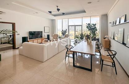 Apartment - 3 Bedrooms - 4 Bathrooms for rent in Tanzanite - Tiara Residences - Palm Jumeirah - Dubai