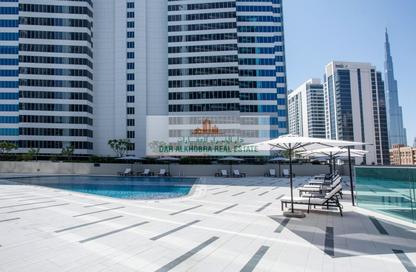 شقة - 1 حمام للايجار في ماركيز سكوير تاور - الخليج التجاري - دبي