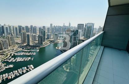 Apartment - 1 - 2 for rent in Damac Heights - Dubai Marina - Dubai