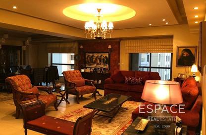 Apartment - 4 Bedrooms - 5 Bathrooms for rent in Rimal 5 - Rimal - Jumeirah Beach Residence - Dubai