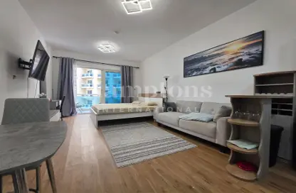 Apartment - Studio - 1 Bathroom for rent in Lago Vista B - Lago Vista - Dubai Production City (IMPZ) - Dubai