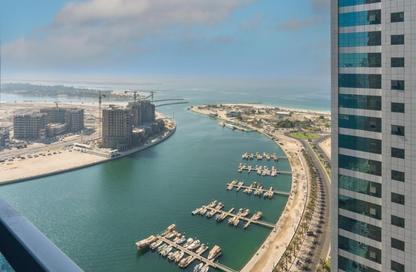 Apartment - 2 Bedrooms - 2 Bathrooms for rent in Beach Tower 1 - Al Khan Lagoon - Al Khan - Sharjah