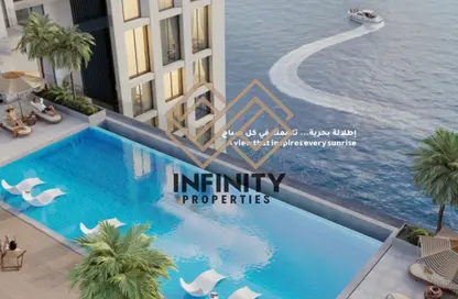 Hotel  and  Hotel Apartment - 3 Bedrooms - 4 Bathrooms for sale in Mawjan Tower - Ajman Corniche Road - Ajman