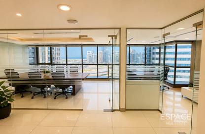 Office Space - Studio - 1 for rent in Jumeirah Business Centre 4 (JBC 4) - JLT Cluster N - Jumeirah Lake Towers - Dubai