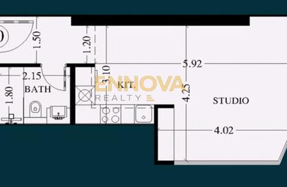 Apartment - Studio - 1 Bathroom for sale in Al Watan Tower - Ajman Corniche Road - Ajman Apartment - Studio - 1 Bathroom for sale in Al Watan Tower - Ajman Corniche Road - Ajman