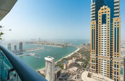 Apartment - 1 Bedroom - 2 Bathrooms for rent in Princess Tower - Dubai Marina - Dubai