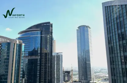 Office Space - Studio - 1 Bathroom for rent in The Prism - Business Bay - Dubai